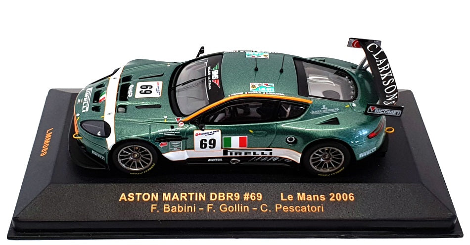 Ixo 1/43 Scale LMM089 - Aston Martin DBR9 LM 2006 - #69 Babina/Gollin/Pescaton