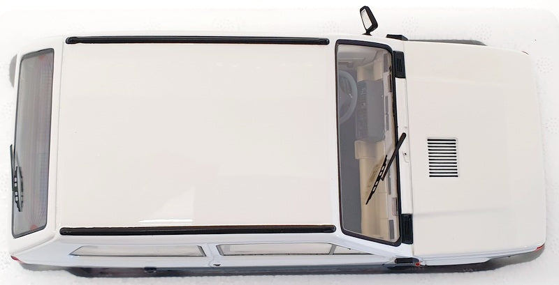 KK Scale 1/18 Scale Model Car KKDC180522 - 1980 Fiat Panda 45 - White