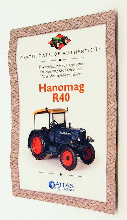 Atlas Editions 1/32 Scale Diecast 7 517 002 - 1947 Hanomag R 40