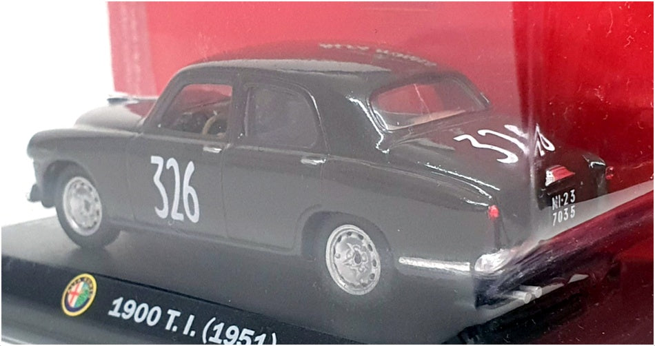 Altaya 1/43 Scale AL17223A - Alfa Romeo 1900 T.I. #326 Mille Miglia 1954 - Brown