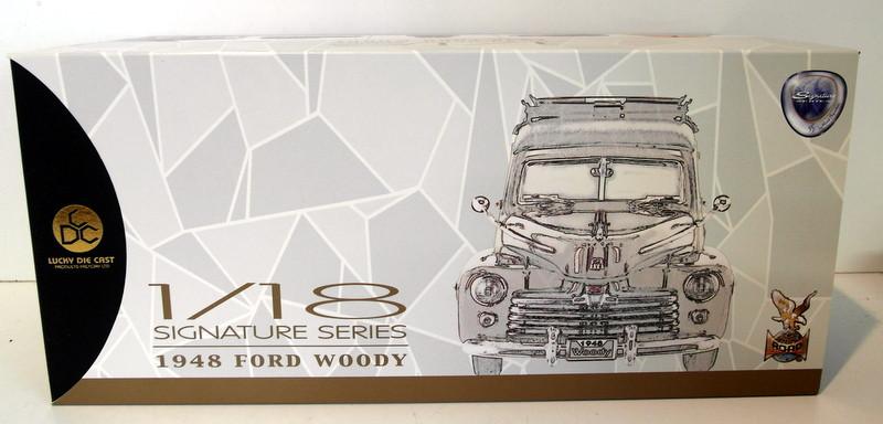 Lucky Diecast 1/18 Scale 00286 1948 Ford Woody Dark red