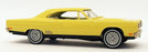US Model Mint 1/43 Scale Model Car US16A - 1969 Plymouth GTX - Yellow Unboxed