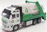 Kandy Toys 20cm Long TY4200 - Recycling Lorry With Skip Pull Back And Go - Green