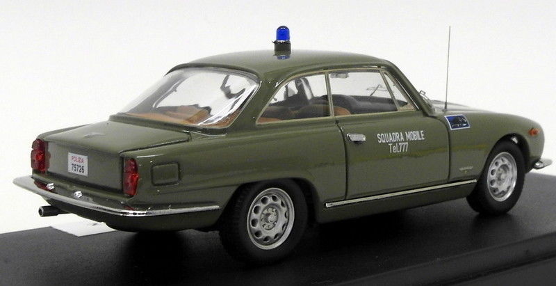 Bang 1/43 Scale 7304 - Alfa Romeo 2000 Sprint Polizia Squadra Mobile 777