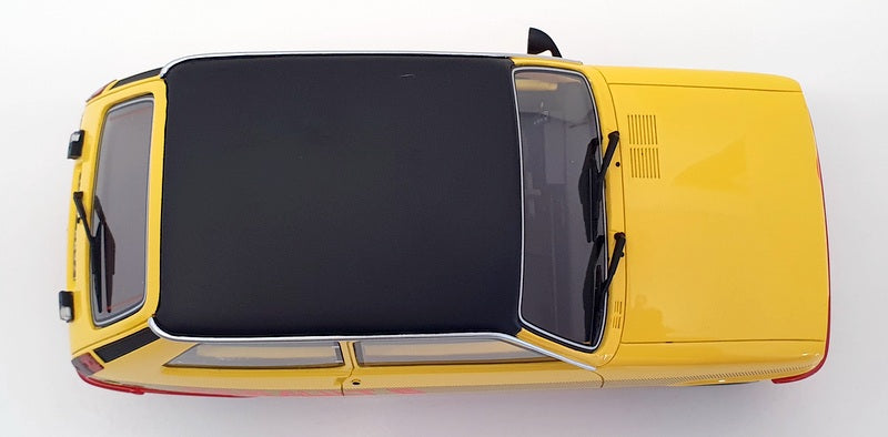 Otto Mobile 1/18 Scale Resin OT891 - 1978 Renault 5 TS Monte Carlo - Yellow/Red