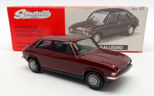 Somerville Models 1/43 Scale 101 - Austin Allegro - Burgundy