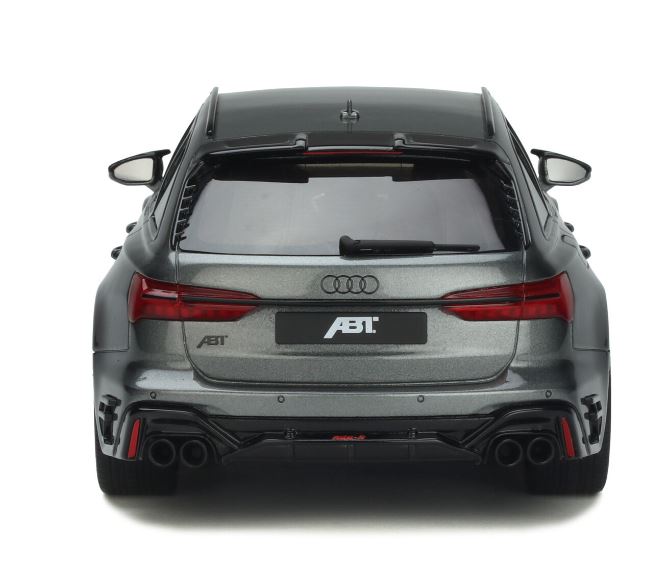 GT Spirit 1/18 Scale GT321 - 2017 Audi A6 RS6 DTM Avant - Black