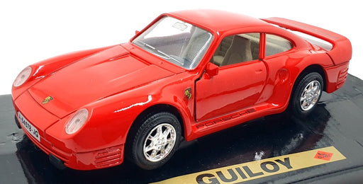 Guiloy 1/24 Scale Diecast 64569 - Porsche 959 - Red