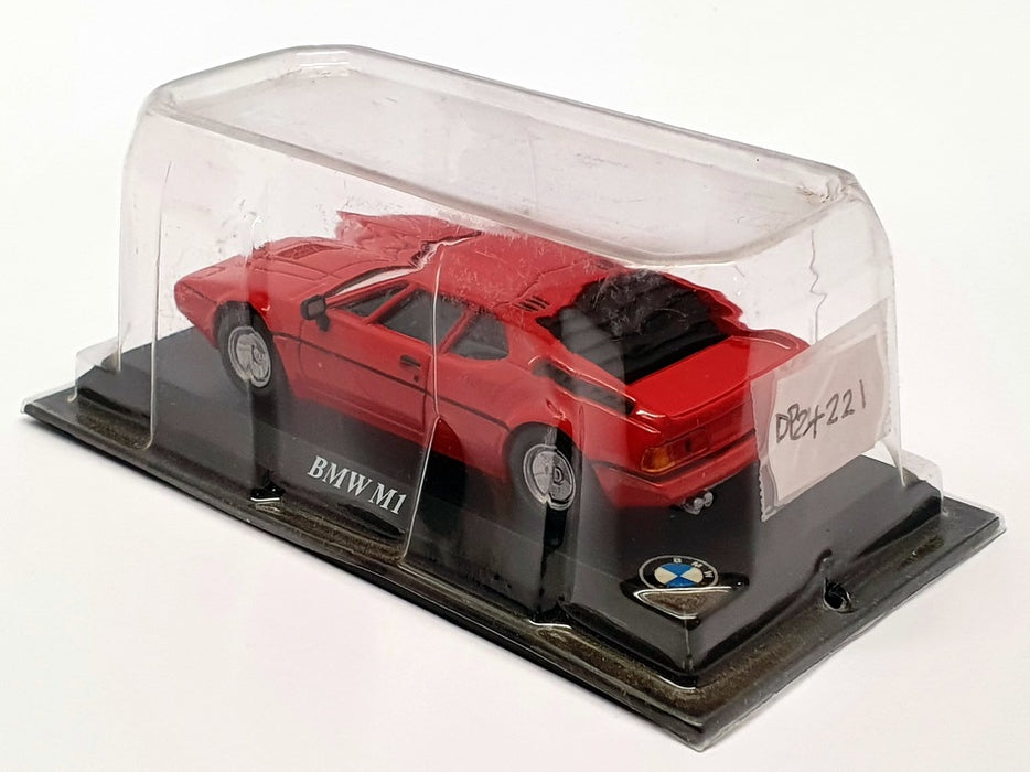 Del Prado 1/43 Scale Model Car DP24221 - BMW M1 - Red