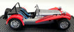 Kyosho 1/18 Scale Diecast 7020R - Caterham Super Seven Clamshell Wing - Red