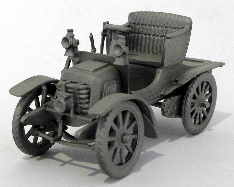 Danbury Mint Pewter Model Car Appx 5cm Long DA53 - 1903 Panhard 7HP