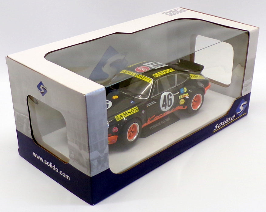 PORSCHE 911 RSR Samson Fitzpatrick 24 Heures Spa 1973 Kremer Solido 1/18 Mib EUR 49,50 - FR PORSCHE 911 RSR Samson Fitzpatrick 24 Heures Spa 1973 Kremer Solido 1/18 Mib EUR 49,50 - FR