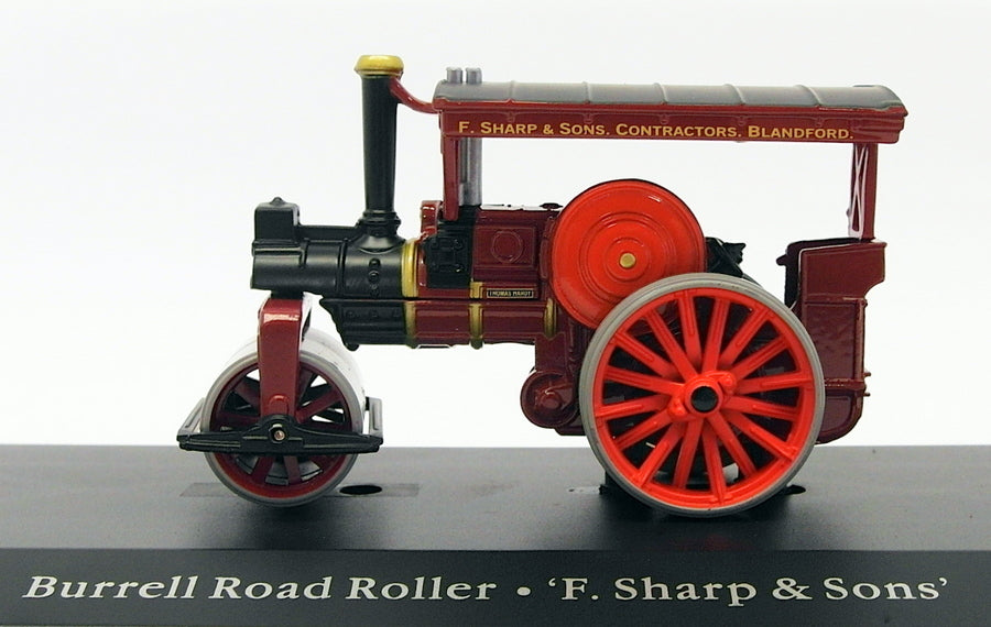 Atlas Editions 1/76 Scale 4 654 116 - Burrell Road Roller - F.Sharp & Sons