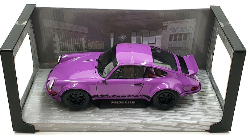 Solido 1/18 Scale Diecast S1801114 - Porsche 911 RSR 1973 - Purple SF