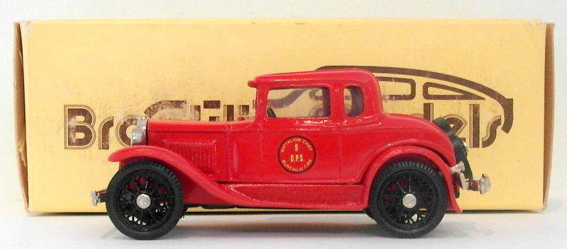 Brooklin 1/43 Scale BRK5A 005  - 1930 Ford Model A Philadelphia Fire 1 Of 300