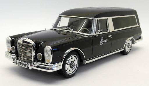 Best Of Show BOS 1/18 Scale BOS402 - Mercedes Benz 600 Pullman Hearse Black