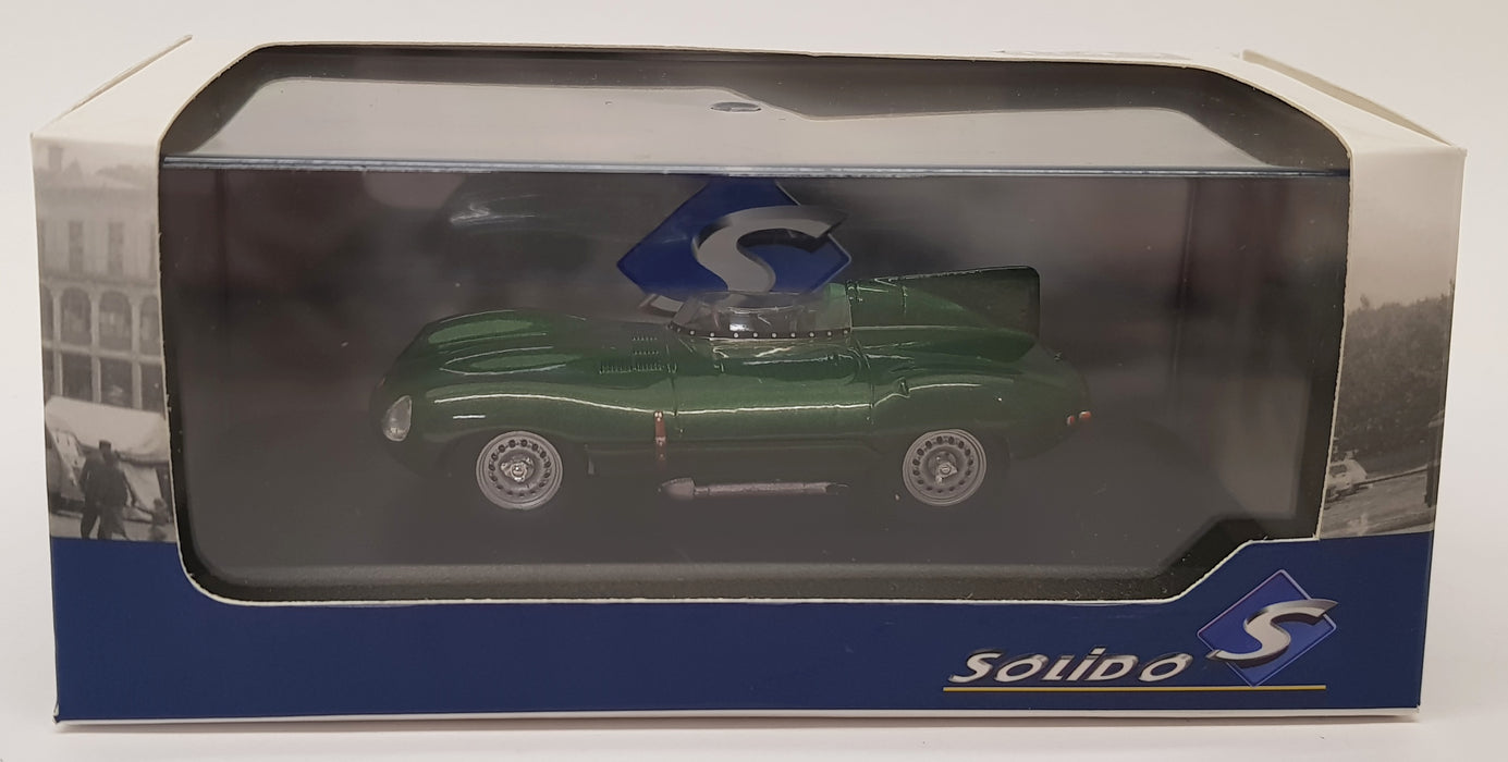 Solido 1/43 Scale S4303000 - 1952 Jaguar D Type - Green