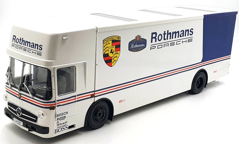 CMR 1/18 Scale CMR151 - Mercedes Benz 0317 Racing Car Transporter - Porsche
