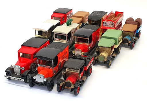 Matchbox Diecast Collection MB21521 - 12x Assorted Model Vans Trucks