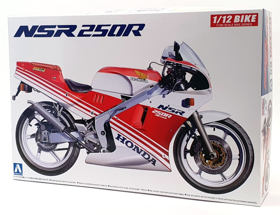 Aoshima 1/12 Scale Model Kit 61770 - Honda NSR 250R Motorbike