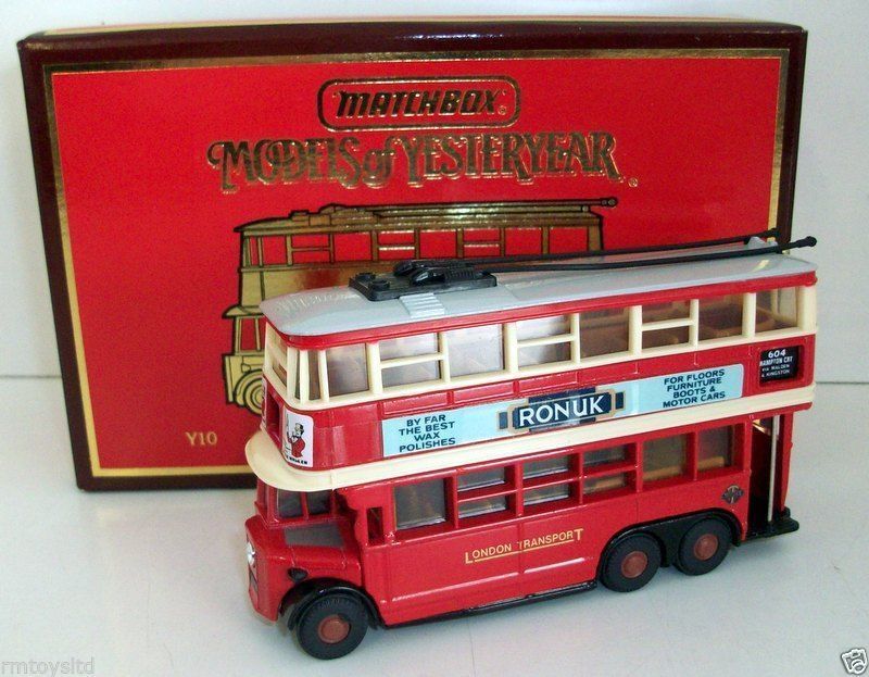 Matchbox 1:43 - 1 - Autobús a escala - 1931 AEC Trollebus Diddler Matchbox 1:43 - 1 - Autobús a escala - 1931 AEC Trollebus Diddler