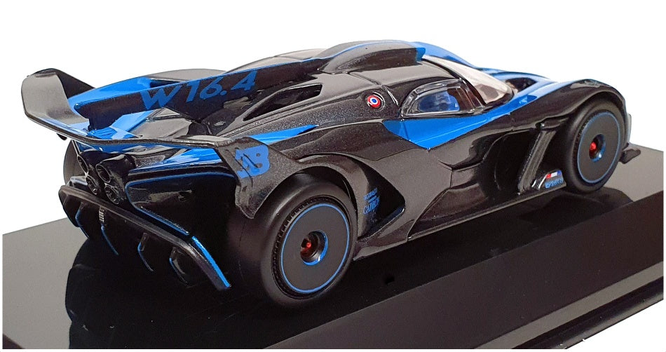 Burago 1/43 Scale Diecast 18-38306 - Bugatti Bolide - Blue/Carbon