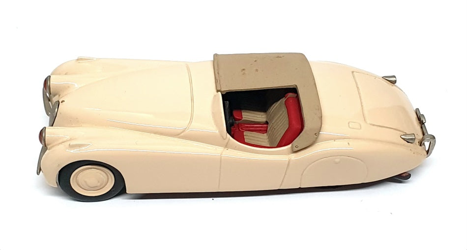 Milestone Diamond Jubilee Series 1/43 Sale JW8 - 1949 Jaguar XK120 Jabbeke Cream