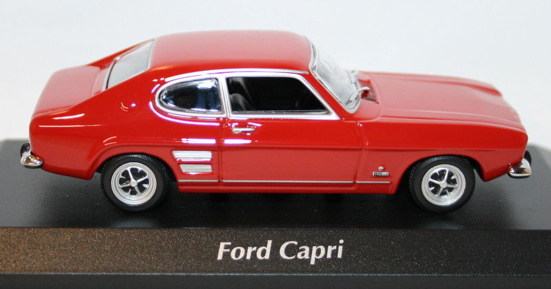 Maxichamps 1/43 Scale Diecast 940 085500 - Ford Capri MK1 1969 - Red