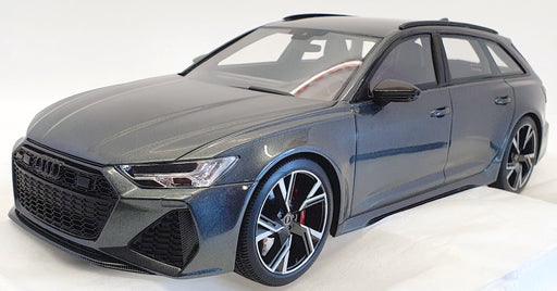 Top Speed 1/18 Scale TS0316 - Audi RS6 Avant Carbon Black - Daytona Grey