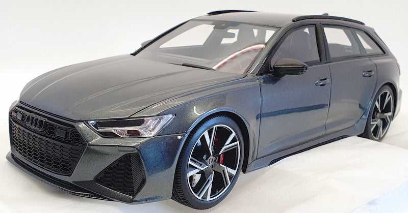 Top Speed 1/18 Scale TS0316 - Audi RS6 Avant Carbon Black - Daytona Grey