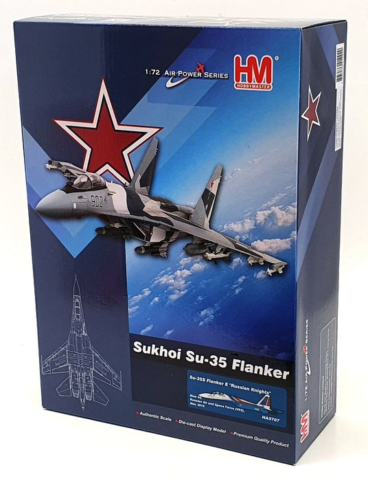 Hobby Master 1/72 Scale HA5707 - Su-35S Flanker E Russian Knights