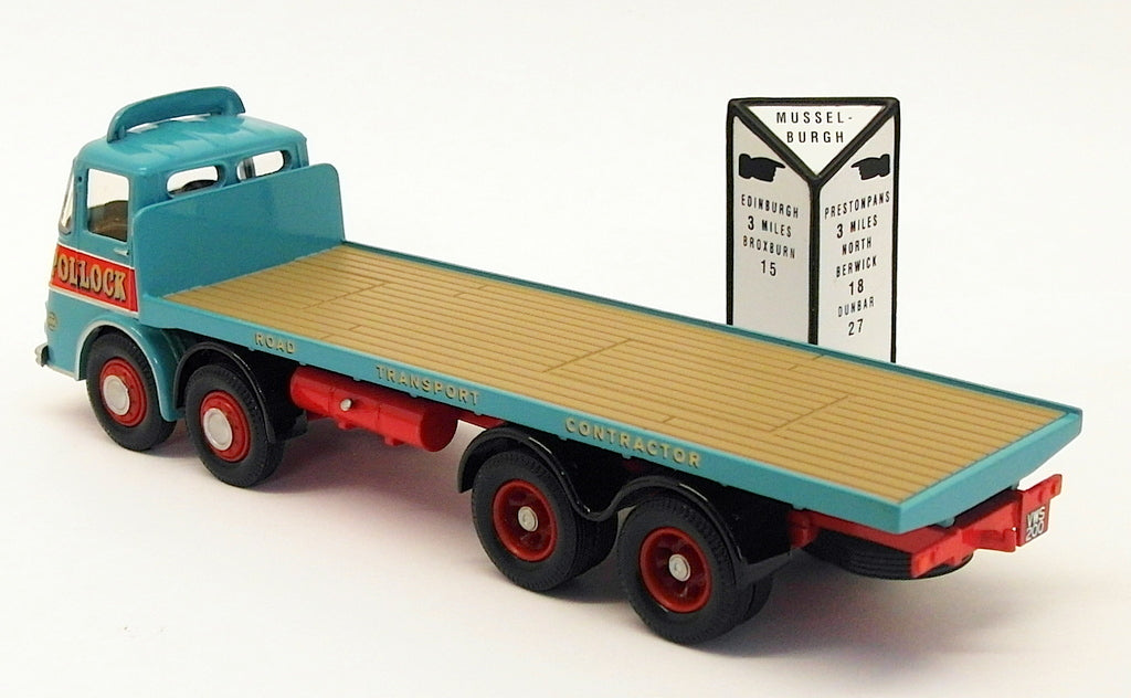 Corgi 1/50 Scale CC10503 - ERF KV 8 Wheel Platform Lorry - Pollock — R ...