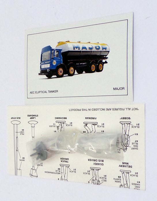 Corgi 1/50 Scale Diecast 97328 - AEC Eliptical Tanker Truck - Major