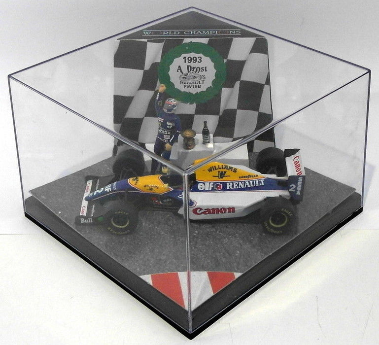 Quartzo 1/43 Scale World Champions WC04 - Williams Renault FW 15B A.Prost 1993