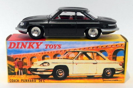 Atlas Editions Dinky Toys - #524 Coach Panhard 24 C  - Gunmetal