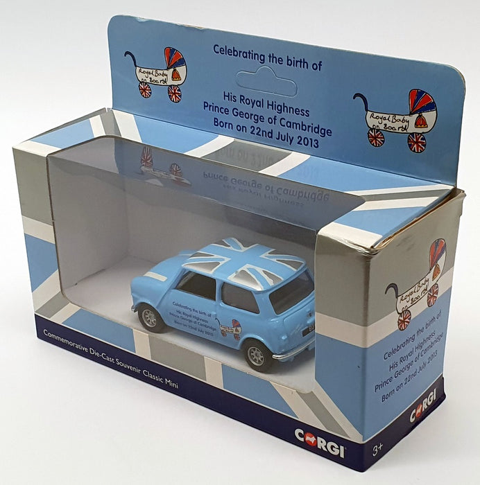 Corgi 1/36 Scale CC82105 - Classic Mini - Royal Baby HRH Prince George