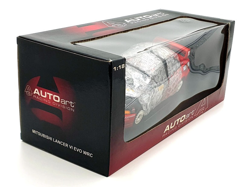 Autoart 1/18 Scale Diecast 89942 Mitsubishi Lancer EVO 6 Rally1999 S.Hayashi #2