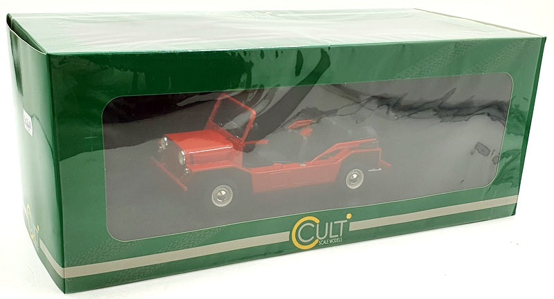 Cult Models 1/18 Scale Resin CML109-3 - Mini Moke 1965 - Red