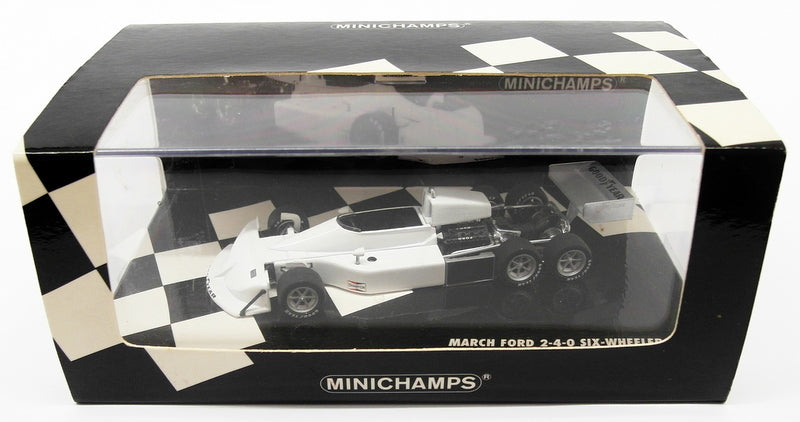 Minichamps 1/43 Scale 436 760699 - March Ford 2-4-0 Six Wheeler 1976