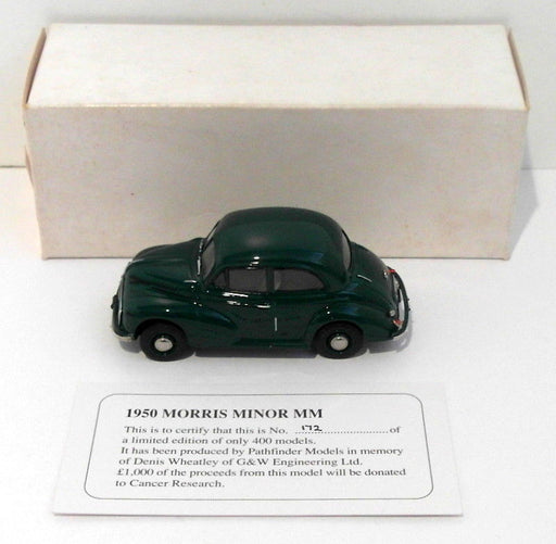 Pathfinder G&W Engineering 1/43 Scale GWE1 - 1950 Morris Minor MM 1 Of 400 Green