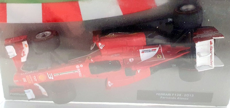 Altaya 1/43 Scale Model Car 1101IR11 - Ferrari F138 2013 Fernando Alonso