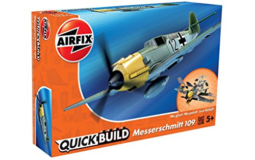 Airfix J6001 - Quickbuild - Messerschmitt 109 - No Glue No Paint Just Build