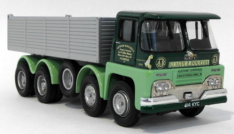 Corgi 1/50 Scale Diecast 29301 - Guy Invincible 8 Wheel Tipper Arthur R. Duckett