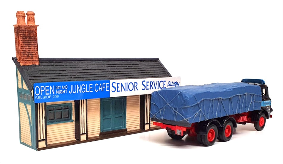 Corgi 1/50 Scale CC11603 Albion Sheeted Lorry & Jungle Cafe Diorama WH Malcolm