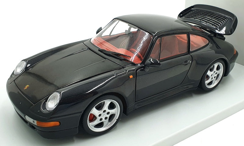 UT Models 1/18 Scale 27812 - Porsche 911 Turbo - Met Black