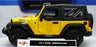 Maisto 1/18 Scale Model Car 46629 - 2014 Jeep Wrangler - Yellow
