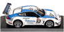 Minichamps 1/43 Scale 400 108953 - Porsche 911 GT3 R #53 24h Spa 2010 Blue/White