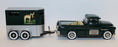 Brookin Models 1/43 Scale BRK62 & BRK53X - 1955 Chev Cameo & Trailer -Blue Grass
