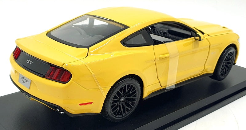 Maisto 1/18 Scale Diecast 46629 - 2015 Ford Mustang GT - Yellow