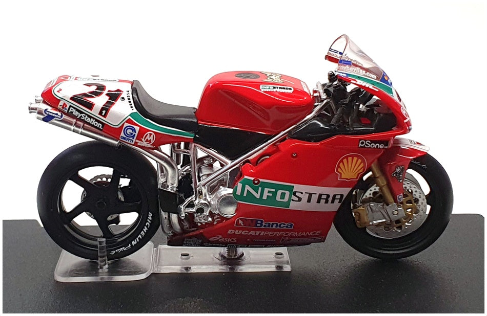 Ixo / Altaya 1/24 Scale 9522 - Ducati 996R Motorbike Troy Bayliss 2001